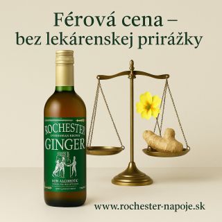 💚 Férová cena – rovnaká kvalita, len bez prirážky. Rochester Ginger – originálny britský elixír zdravia, ktorý si svoju...