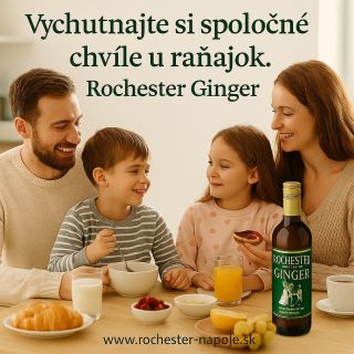 ☕ Ráno, ktoré chutí inak. Ticho, vôňa čaju a prvý dúšok Rochester Ginger. Dokonalý štart pomalého sobotného dňa – bez...