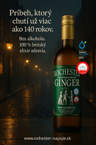 🇬🇧 Rochester Ginger – skutočný britský elixír zdravia z čias Charlesa Dickensa. V časoch, keď po londýnskych uliciach...