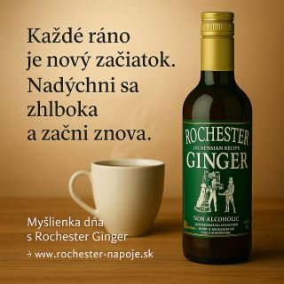 🌿 Pondelok si pýta pokoj a silu. Dopraj si ich v dúšku Rochester Ginger. 👉 www.rochester-napoje.sk #RochesterGinger...