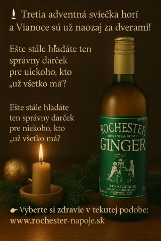 🕯️ Tretia adventná sviečka horí a Vianoce sú už naozaj za dverami! 🎄 Ešte stále hľadáte ten správny darček pre niekoho,...