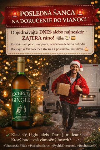 🎄 Chcete mať istotu, že si na Štedrý večer pripijete naším zázvorovým punčom? Toto je posledná výzva pre všetkých...